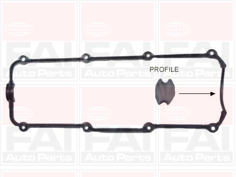 Gasket, cylinder head cover